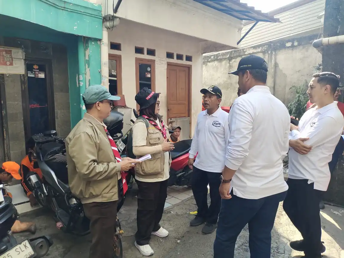 KARYA BAKTI PRAMUKA DI KEBAKARAN GEROGOL SELATAN